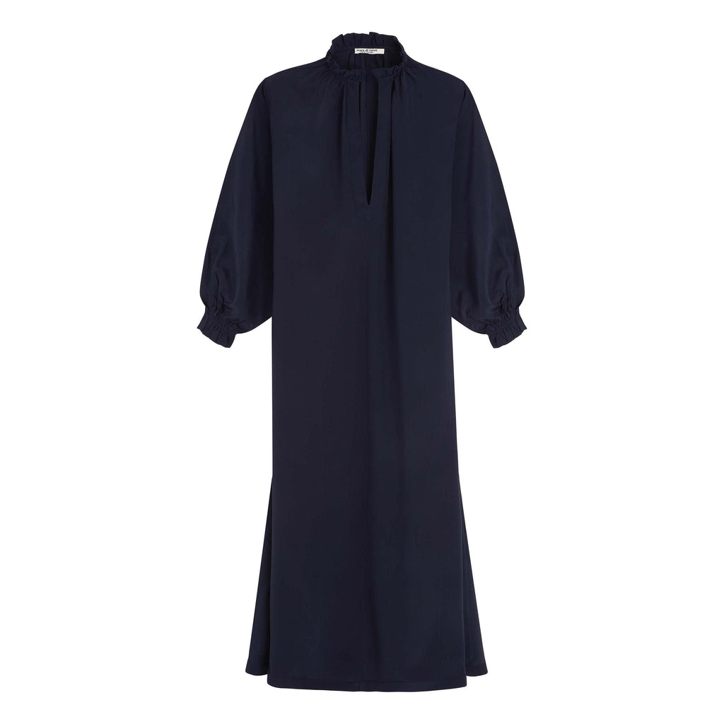 Robe Seraphine Soie - Ink