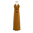 Robe Ivina Soie - Dark Amber