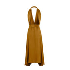 Robe Tamara Soie - Dark Amber