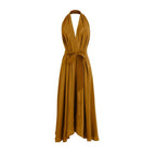 Robe Tamara Soie - Dark Amber