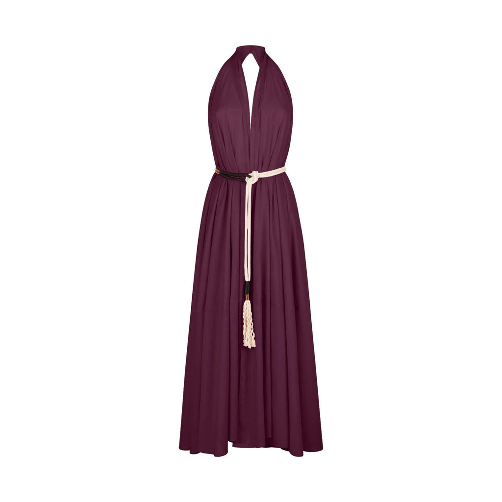 Robe Paréo Malin Long Acacia - Dark Purple
