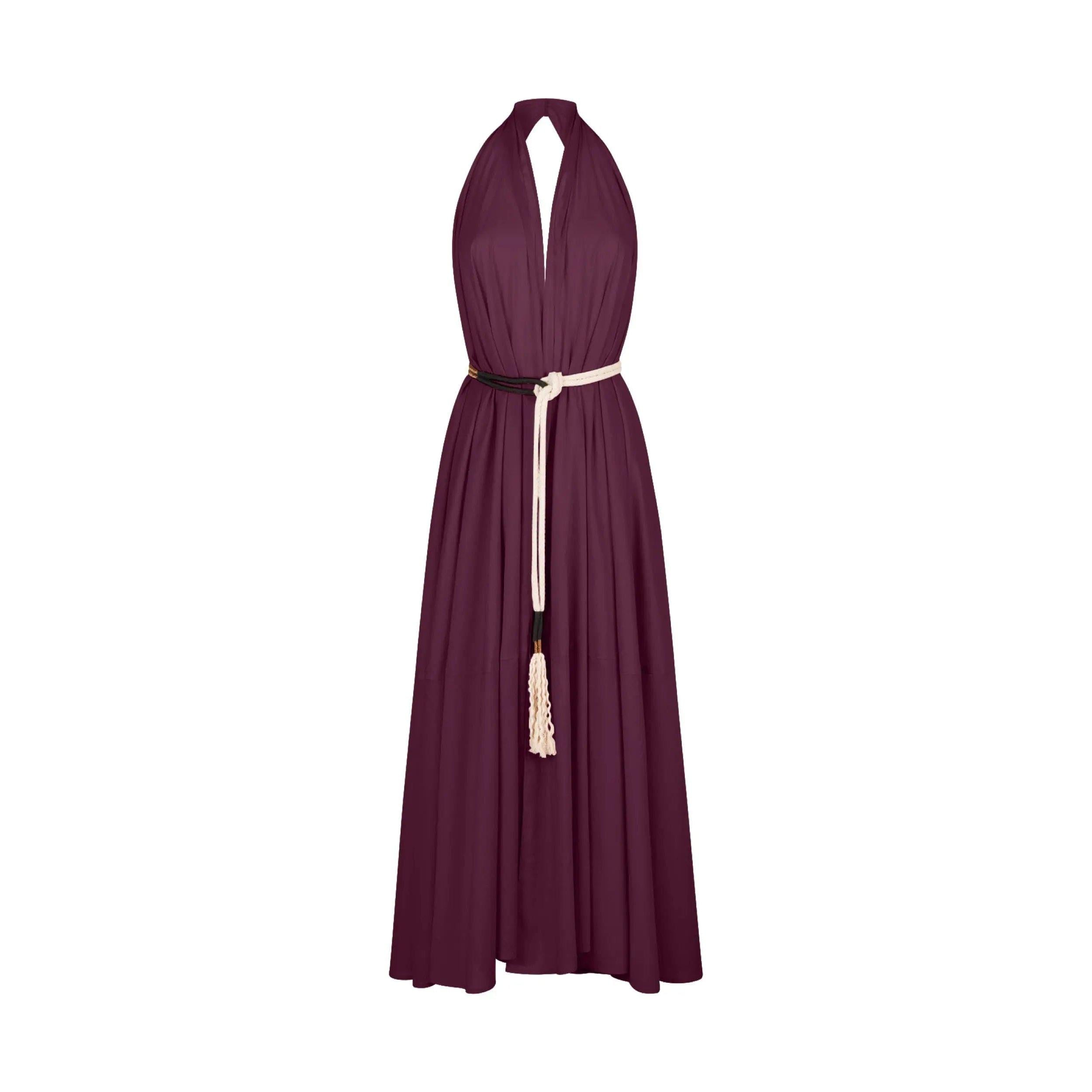 Robe Paréo Malin Long Acacia - Dark Purple