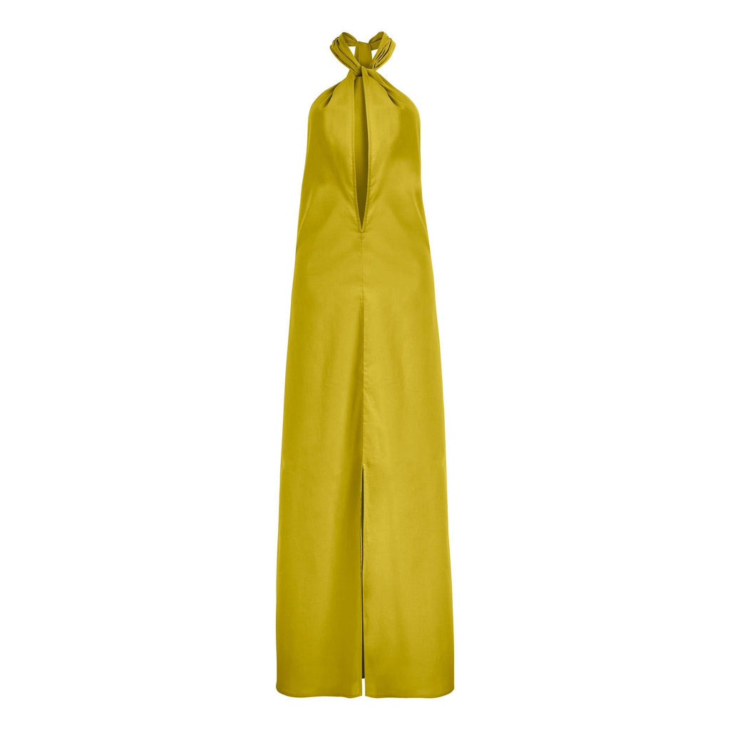 Robe Longue Alma - Anis