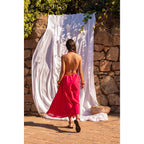 Robe Paréo Malin Long Acacia - Virtual Pink