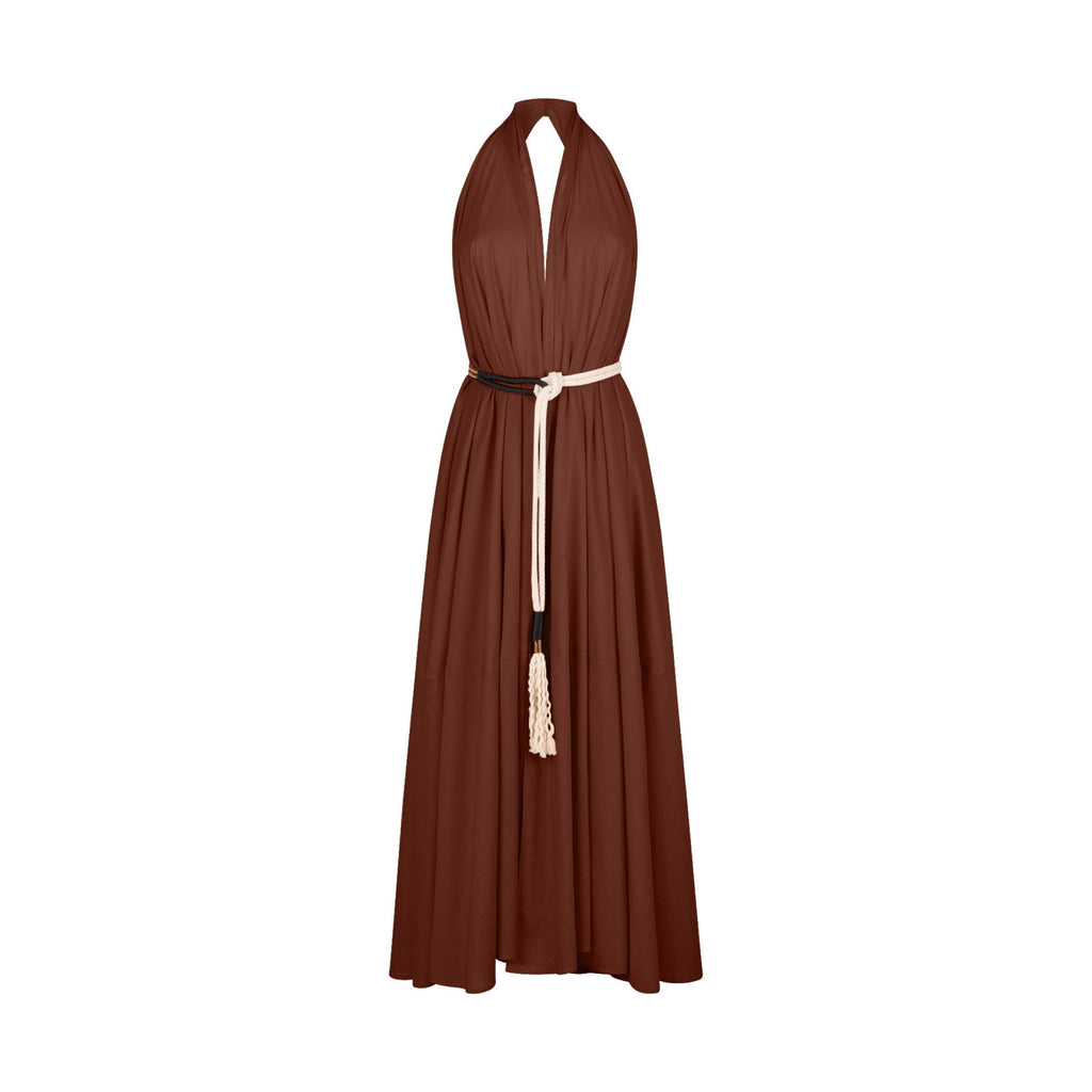 Robe Paréo Malin Long Acacia - Chocolat