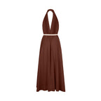 Robe Paréo Malin Long Acacia - Chocolat