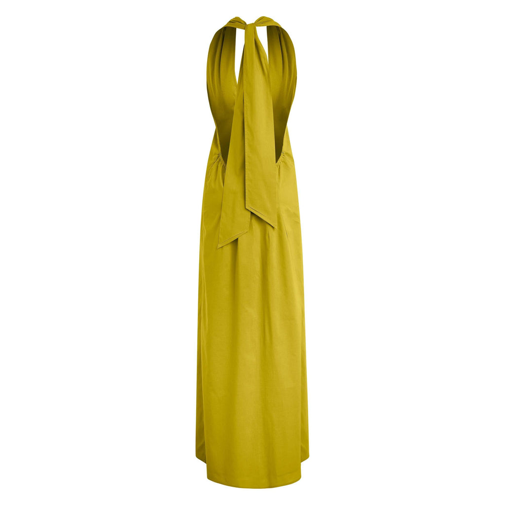 Robe Longue Alma - Anis