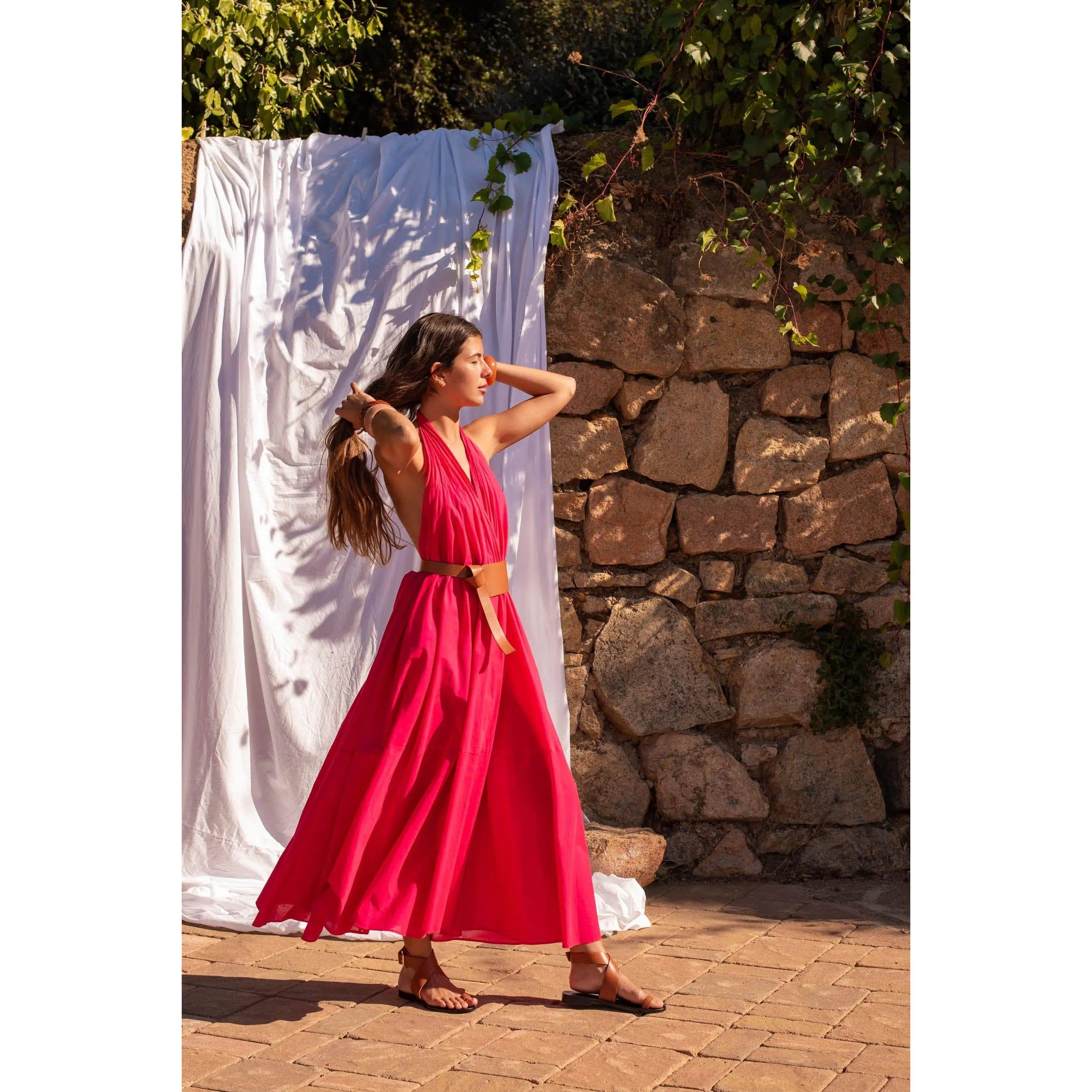 Robe Paréo Malin Long Acacia - Virtual Pink