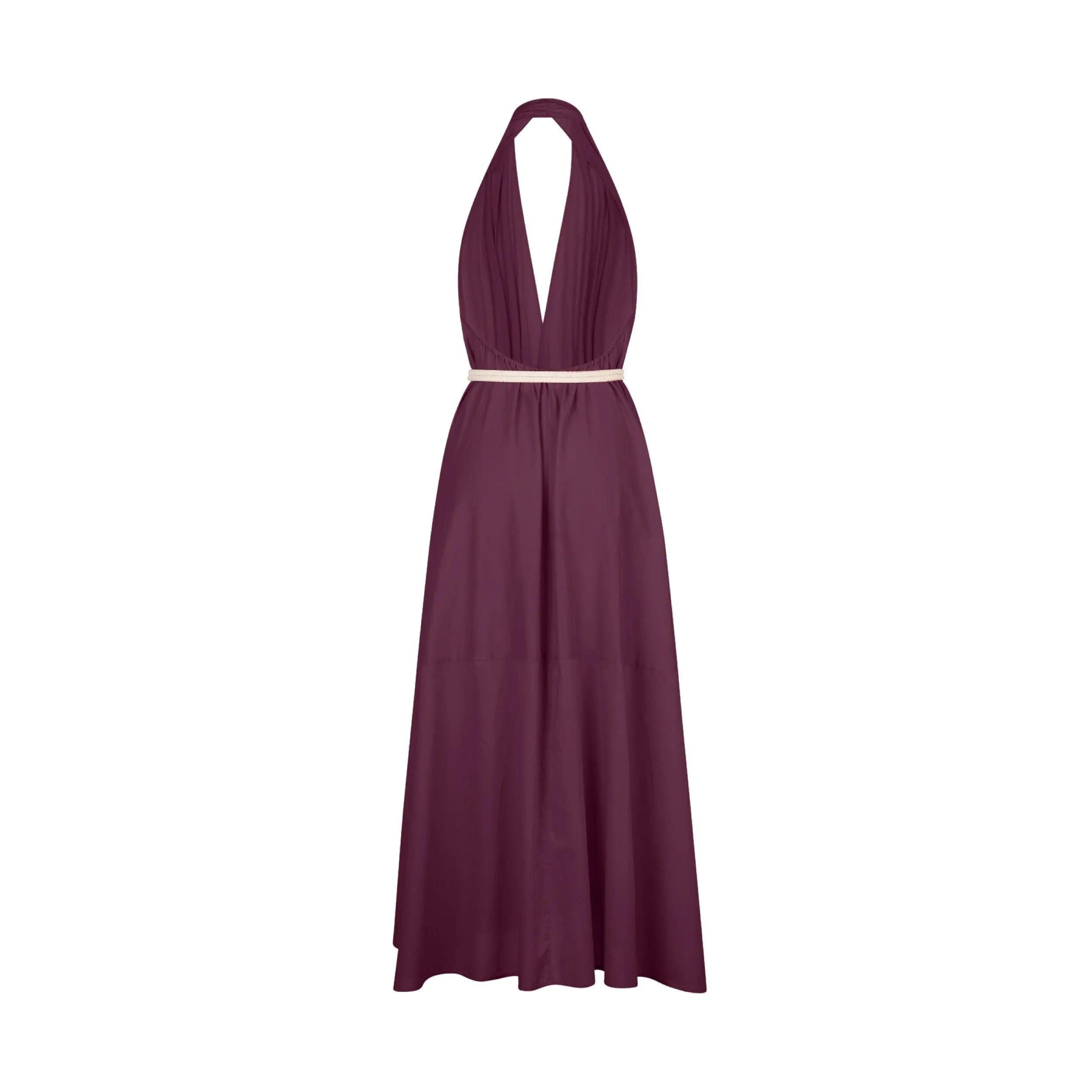 Robe Paréo Malin Long Acacia - Dark Purple