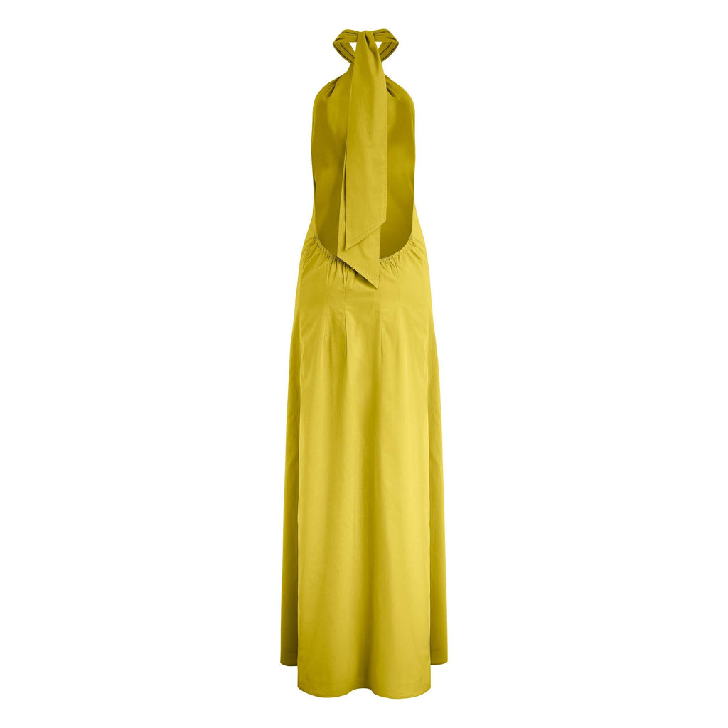 Robe Longue Alma - Anis