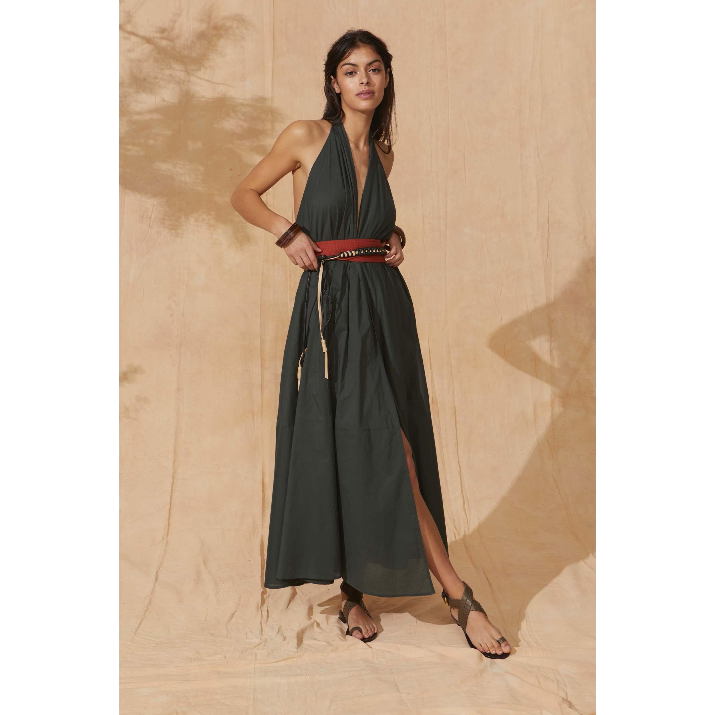 Robe Paréo Malin Long Acacia - Blue Print