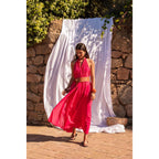 Robe Paréo Malin Long Acacia - Virtual Pink