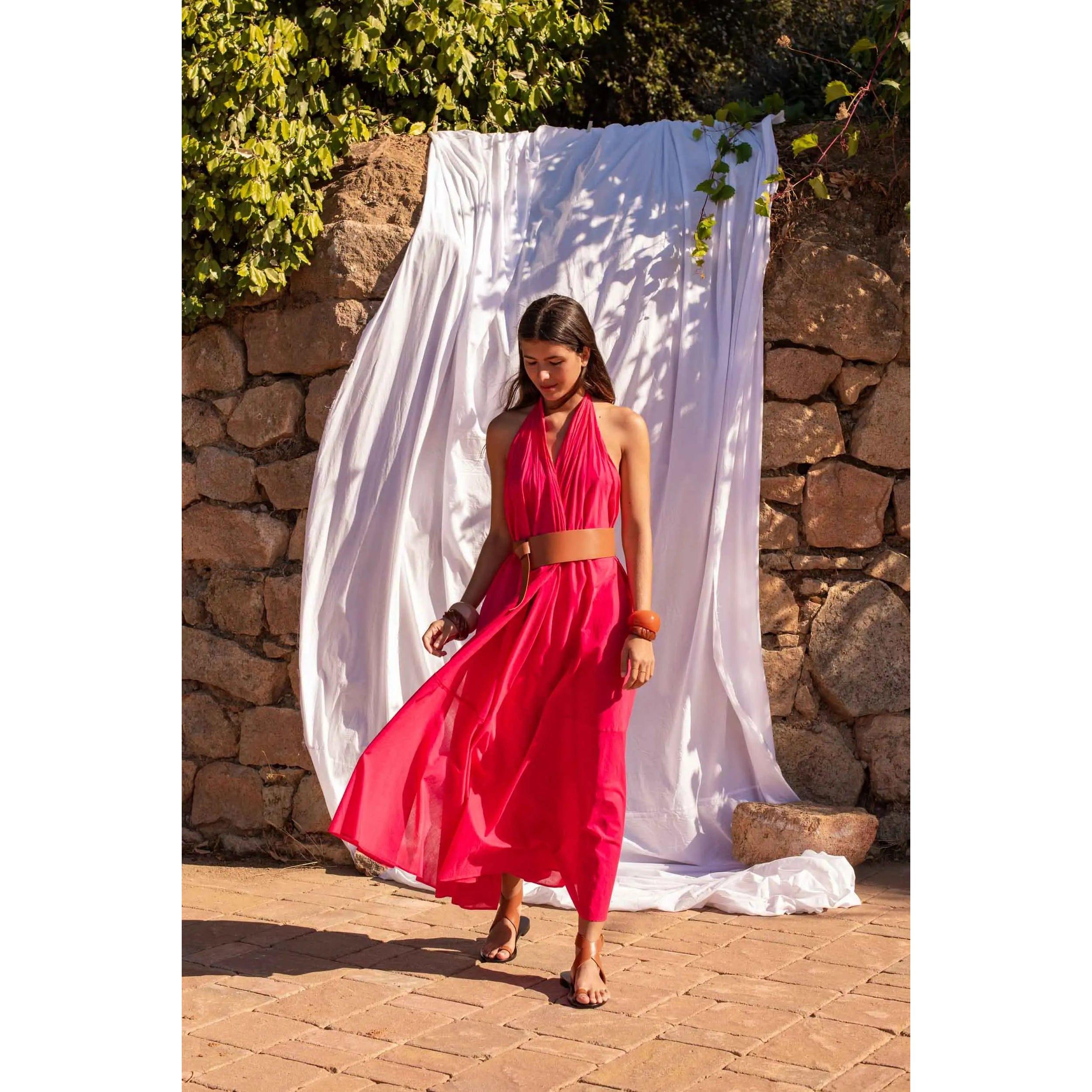Robe Paréo Malin Long Acacia - Virtual Pink