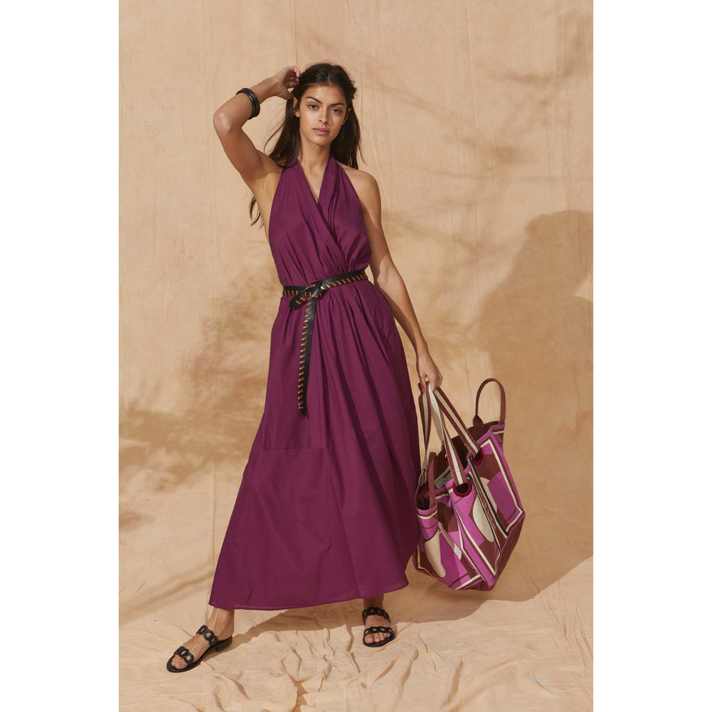 Robe Paréo Malin Long Acacia - Forever Blue