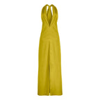 Robe Longue Alma - Anis
