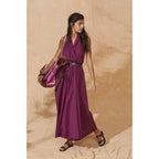Robe Paréo Malin Long Acacia - Dark Purple
