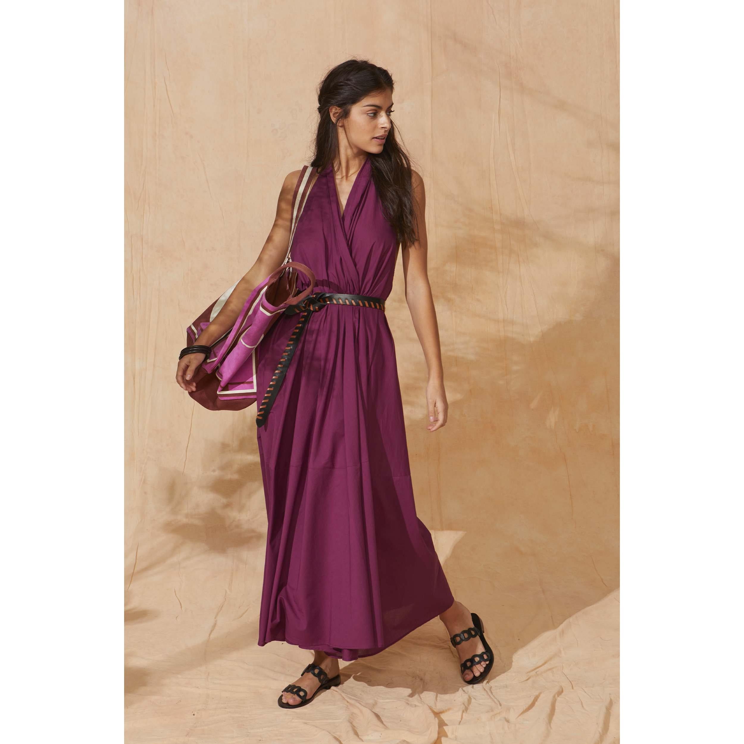 Robe Paréo Malin Long Acacia - Forever Blue