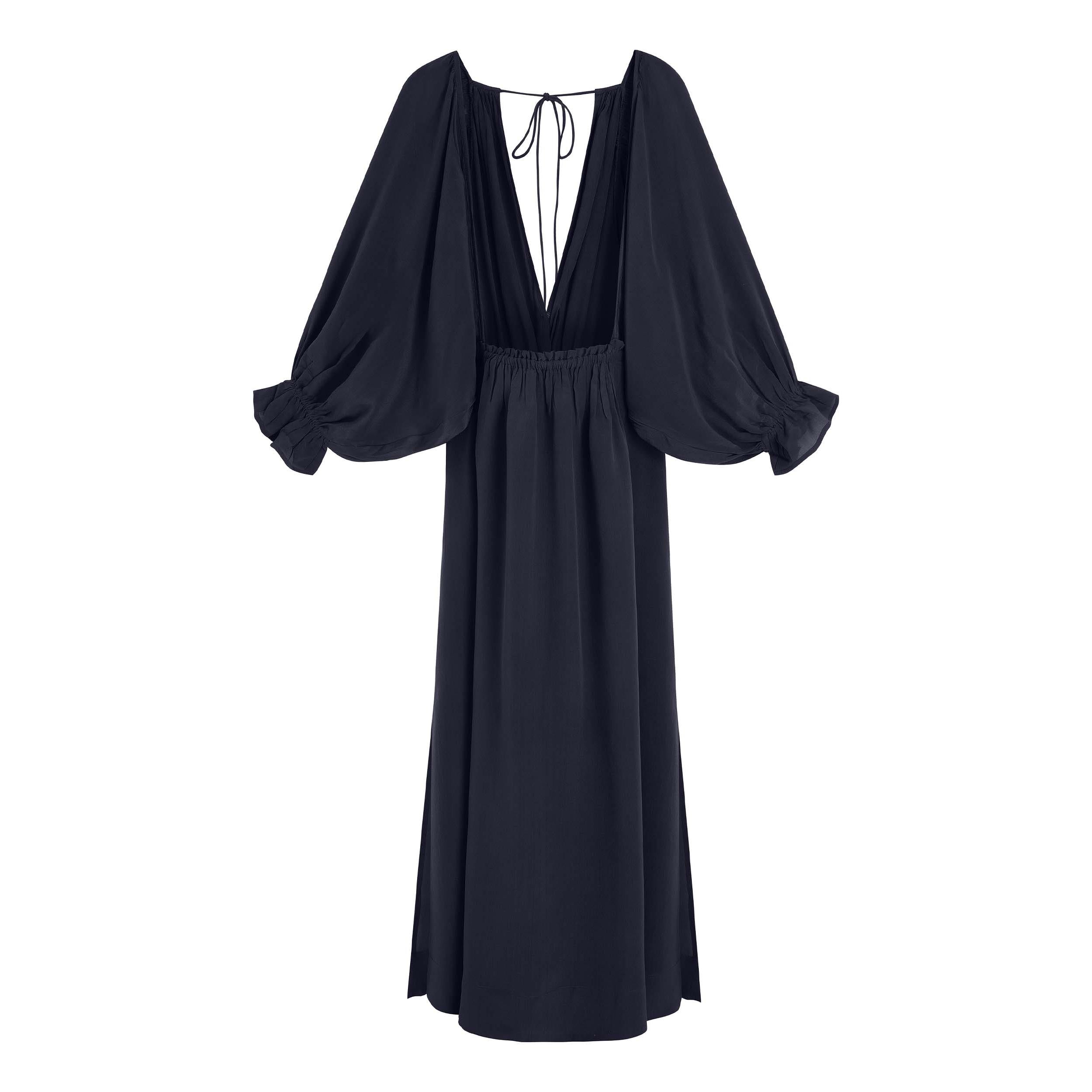 Robe Jane Soie - Ink