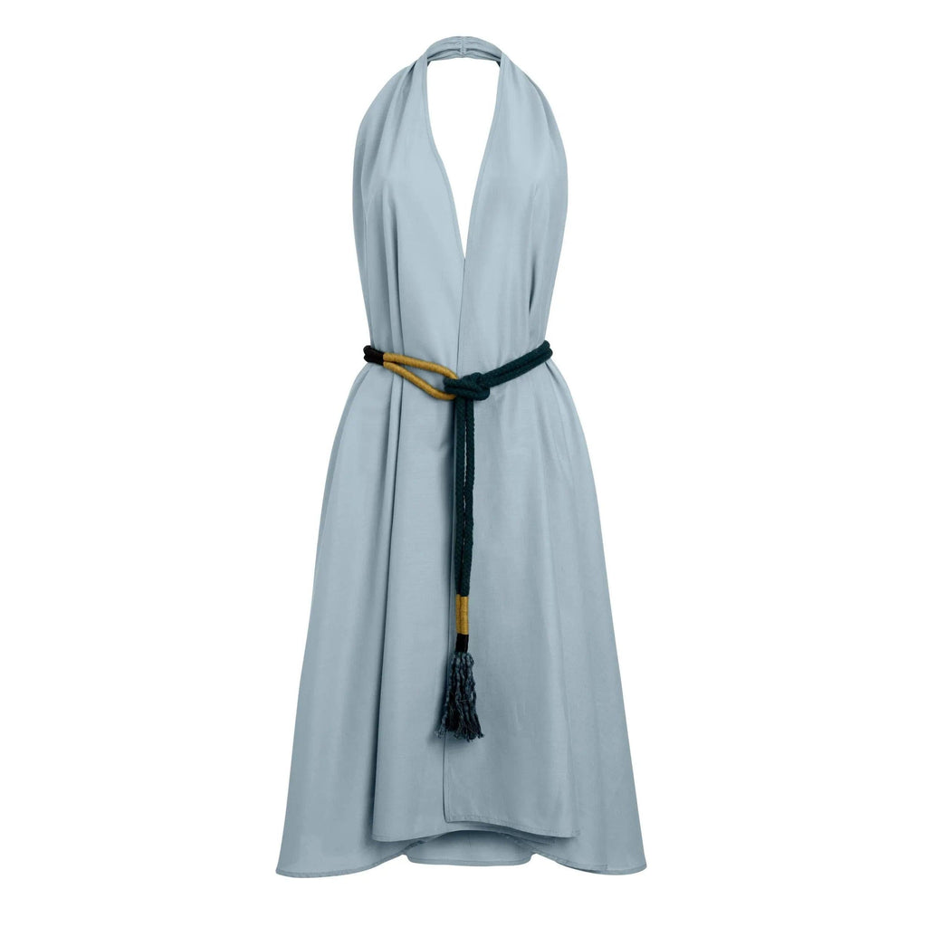 Robe Paréo Malin Mi-Long Aline - Sky Blue