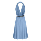 Robe Paréo Malin Mi-Long Aline - Forever Blue