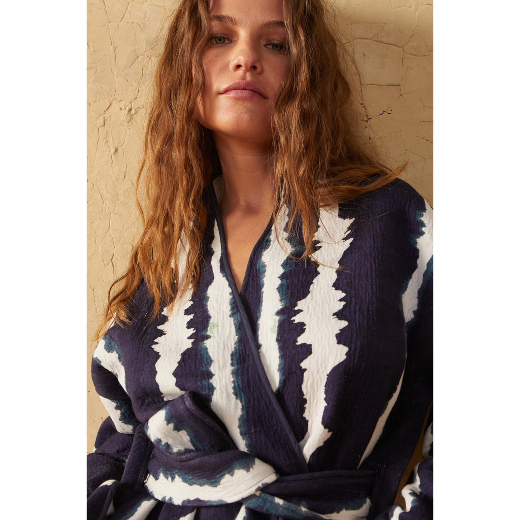 Veste Calvi Tie And Dye - Bleu