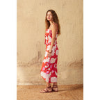Top Paule Imprime Seventies - Pink