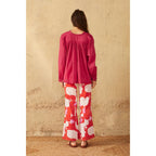 Blouse Venaco - Purple Blue