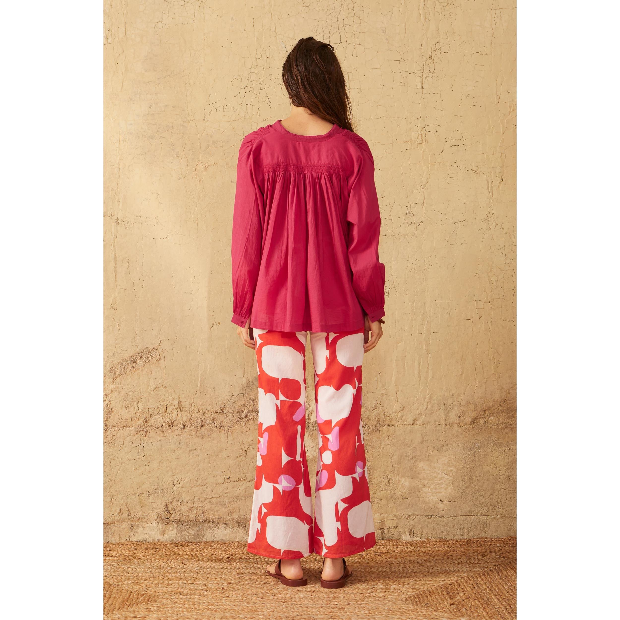 Blouse Venaco - Purple Blue