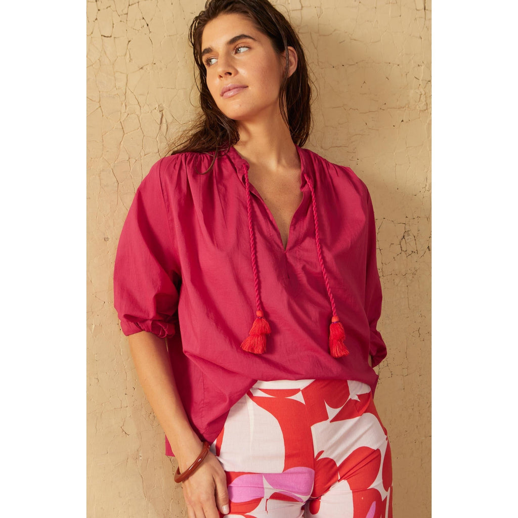 Blouse Venaco - Purple Blue