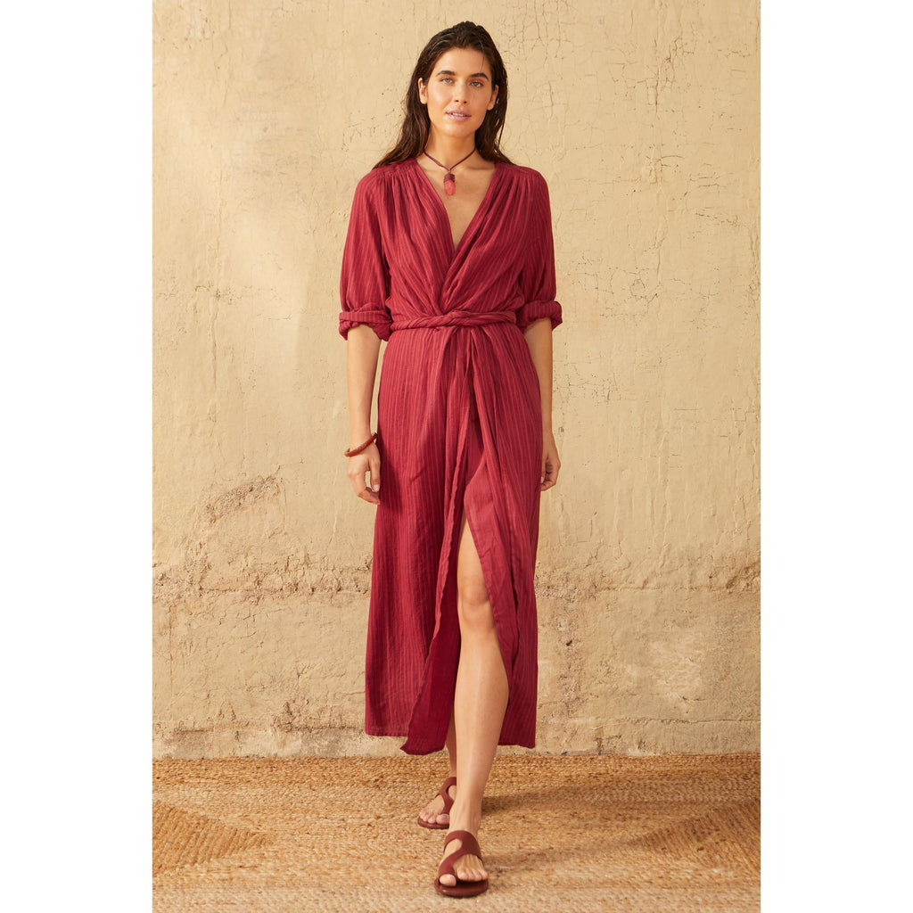 Robe Emmanuelle Tissee - White