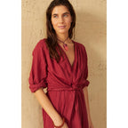 Robe Emmanuelle Tissee - Paprika