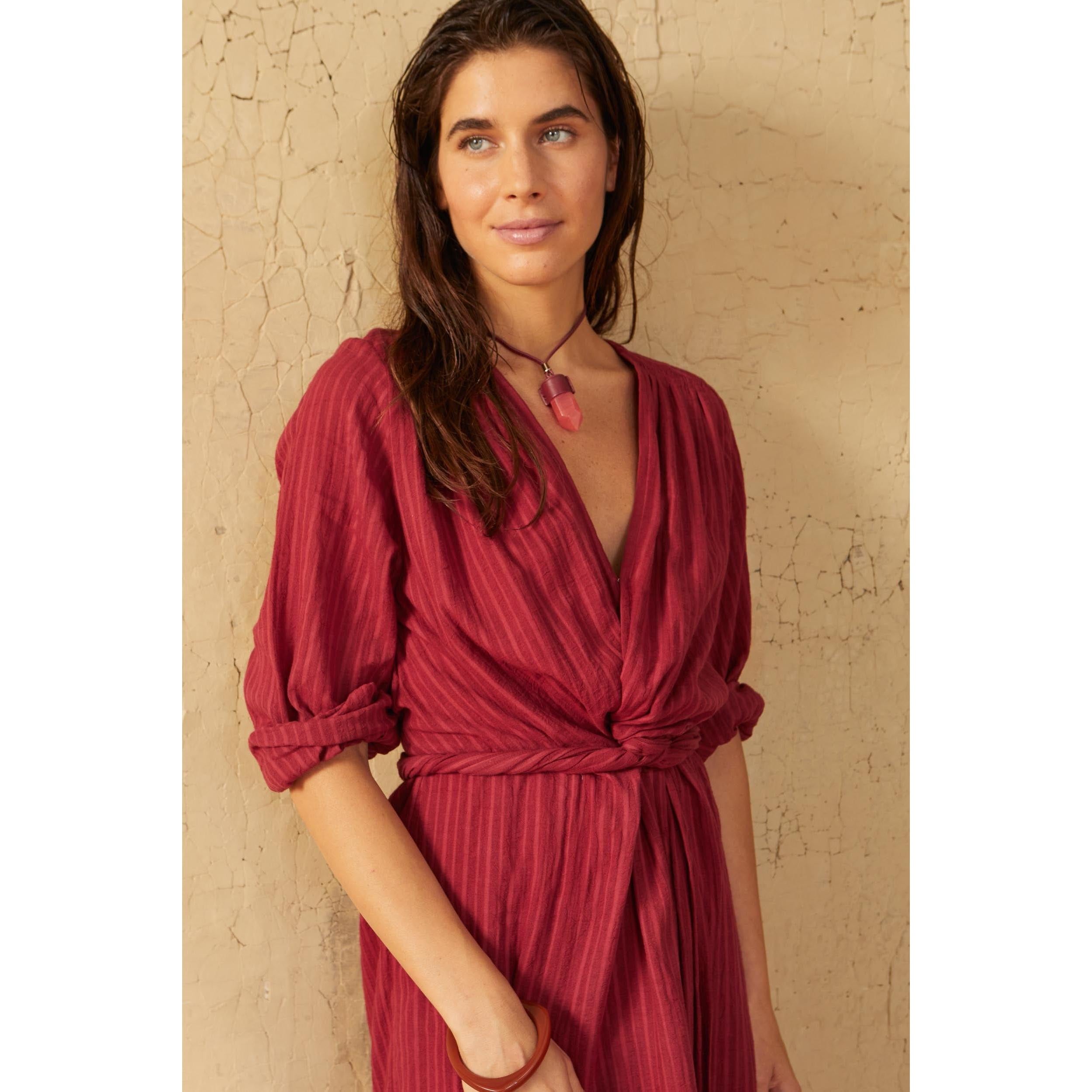 Robe Emmanuelle Tissee - White