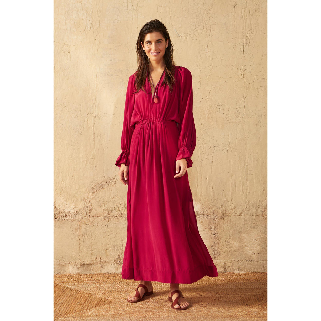 Robe Jane Soie - Camelia