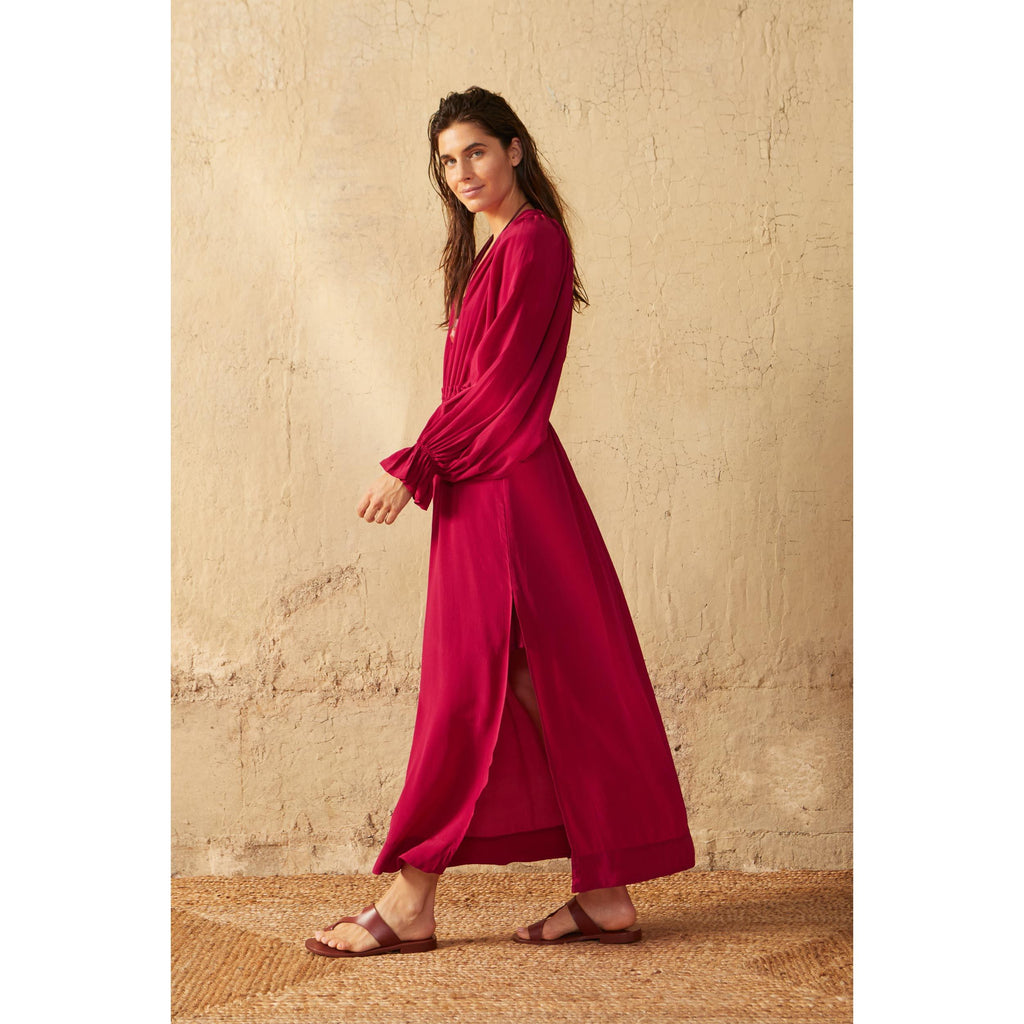 Robe Jane Soie - Camelia