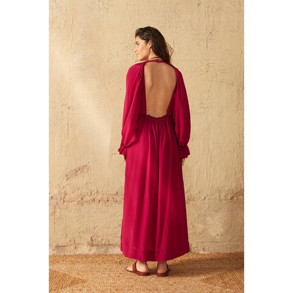 Robe Jane Soie - Camelia