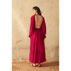 Robe Jane Soie - Camelia