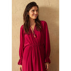 Robe Jane Soie - Camelia
