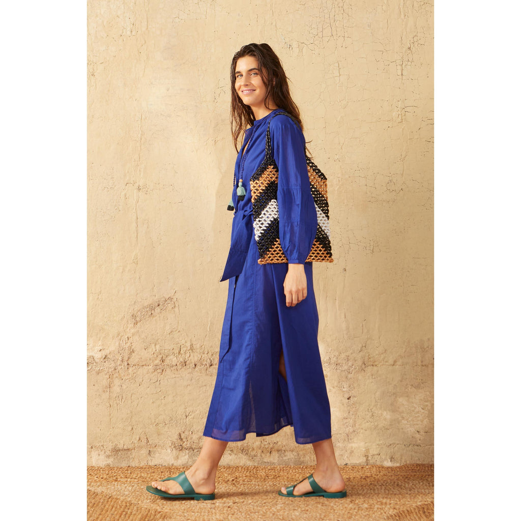 Robe Longue Charlie - Purple Blue