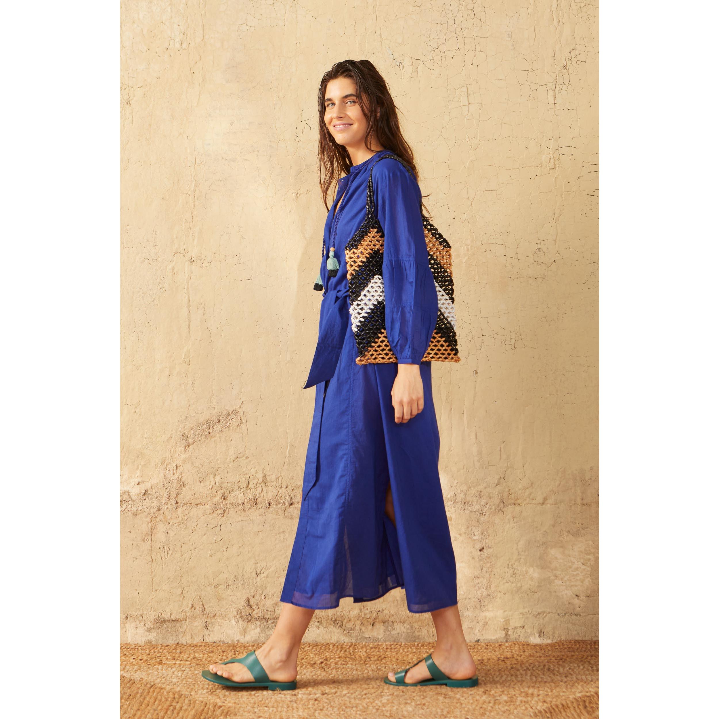 Robe Longue Charlie - Purple Blue