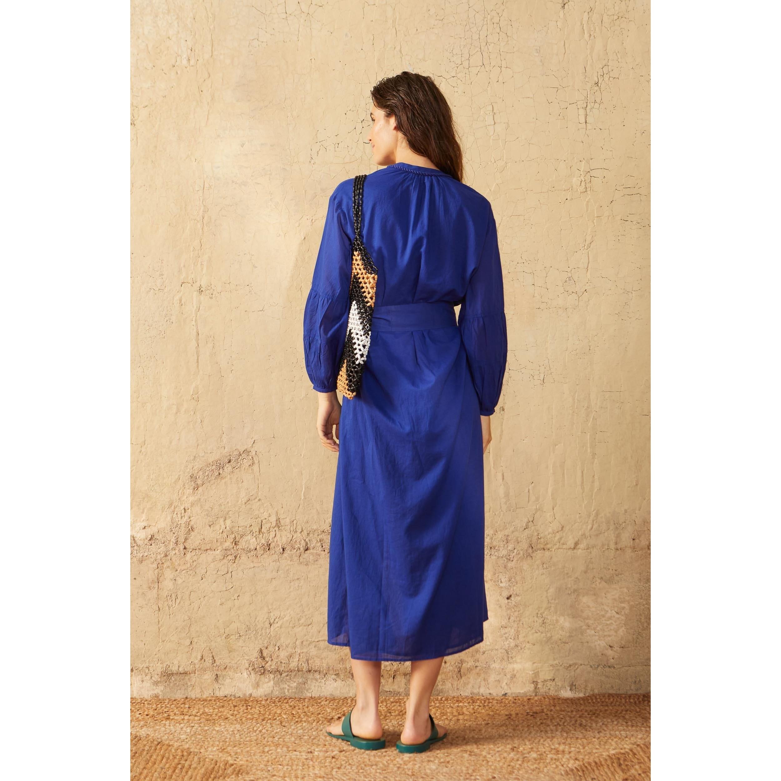 Robe Longue Charlie - Purple Blue