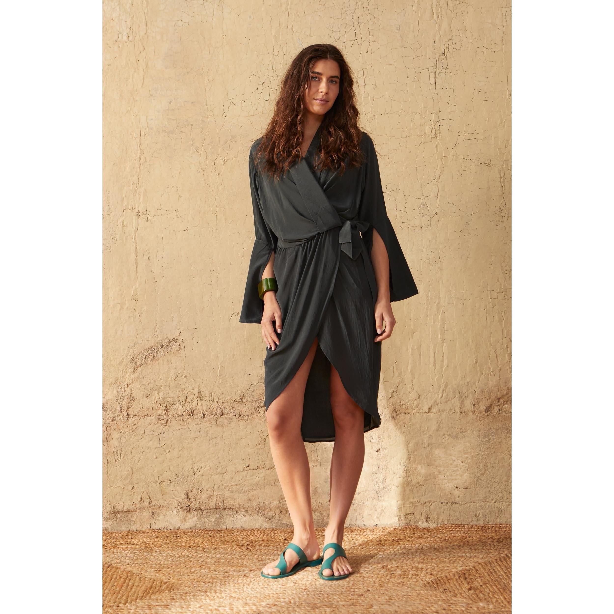 Robe Anae Soie - Camelia