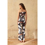 Pantalon Erika Imprime Seventies - Black