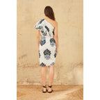 Robe Galiene Imprime Indian Flowers - Blue
