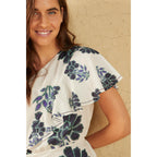 Robe Galiene Imprime Indian Flowers - Blue
