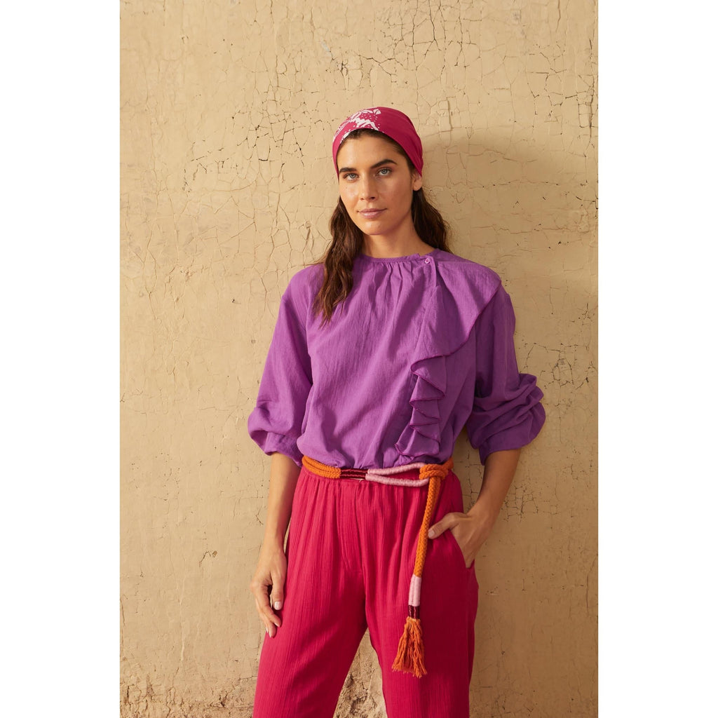 Blouse Romantica - Violet