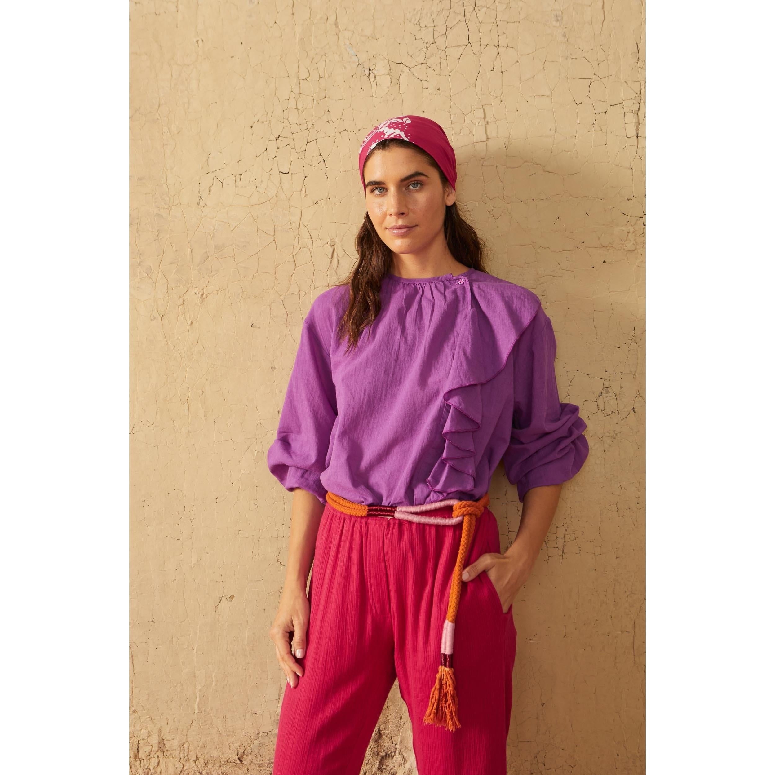 Blouse Romantica - Violet