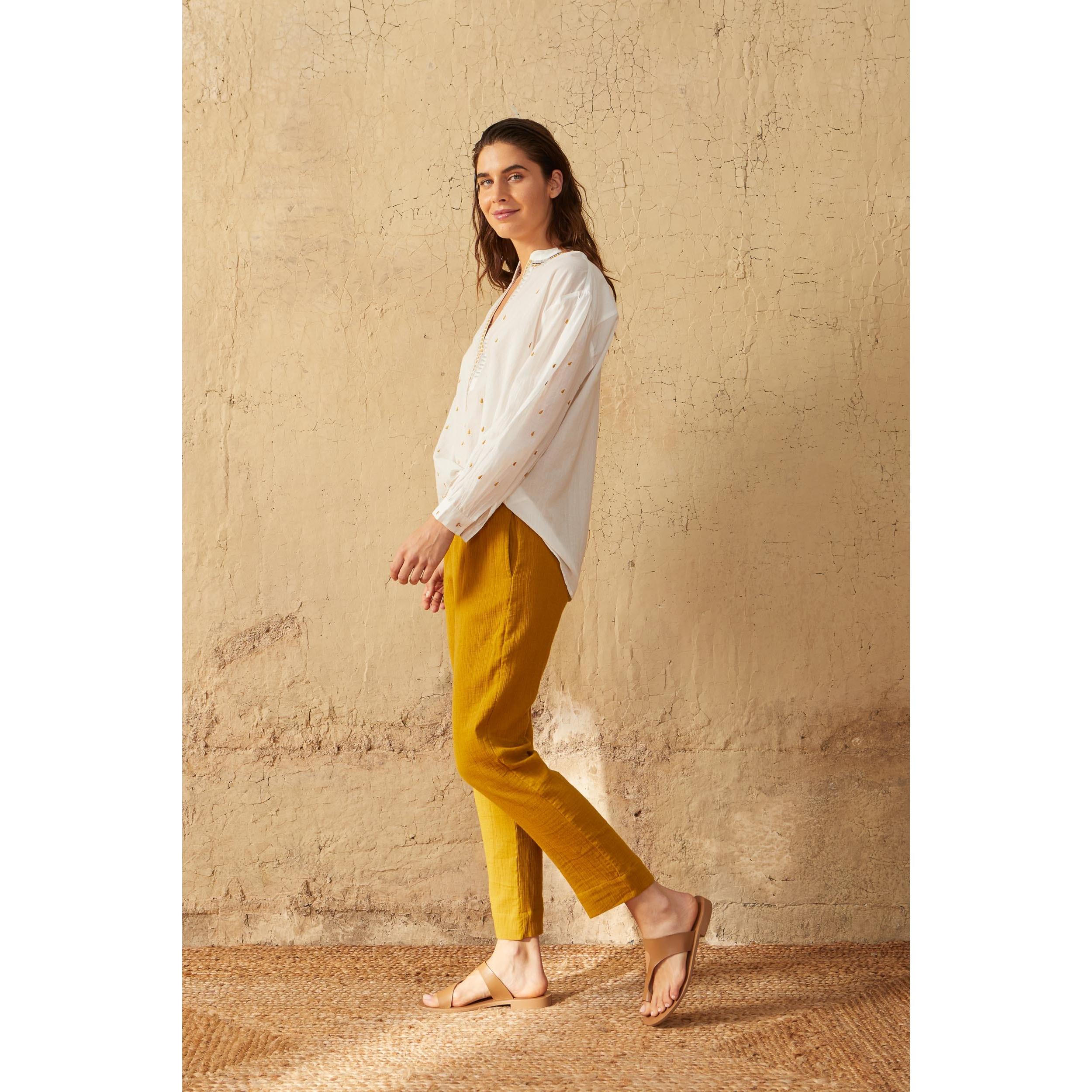 Blouse Gilda Matriochka - White