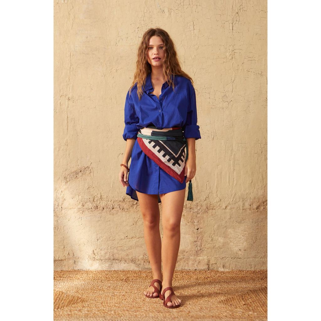 Robe Dina - Purple Blue