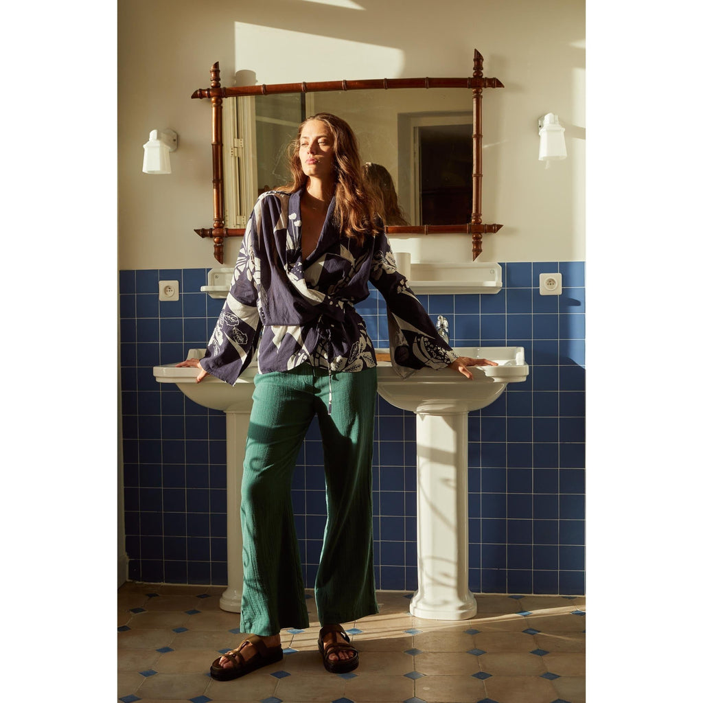 Pantalon Angela - Aspen Green