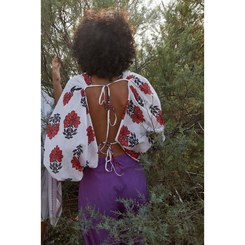 Top Divya Dos Nu Imprime Indian Flowers - Redclay